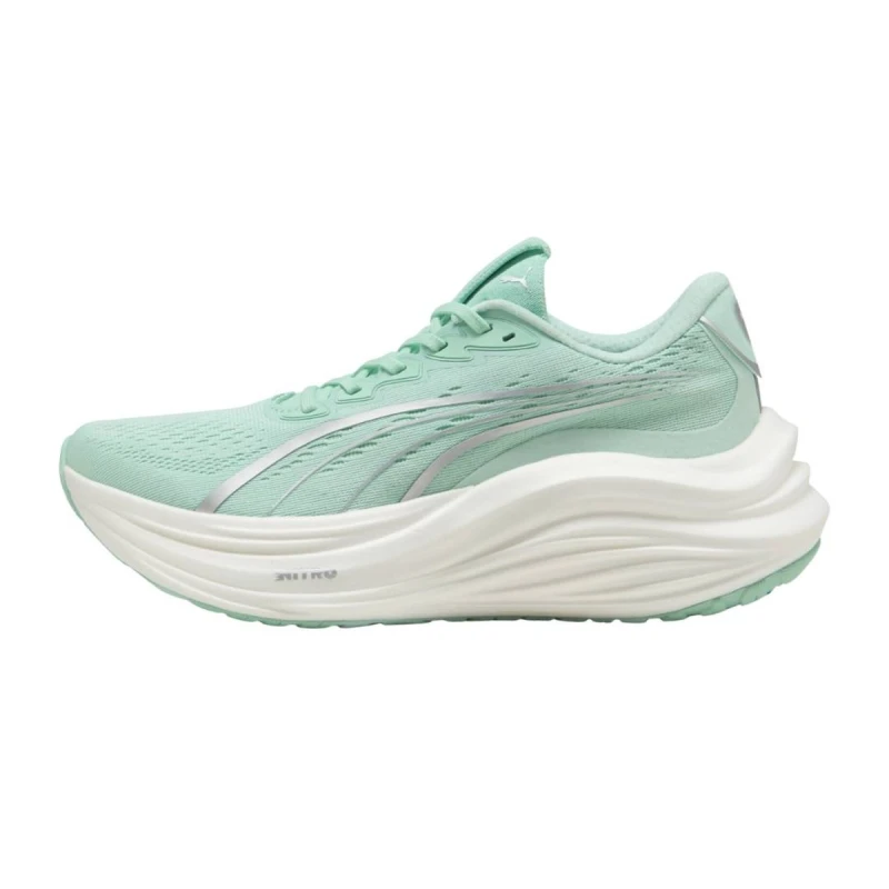 Image of Puma MagMax NITRO Green Blue AW25 Womens Shoes, Size 38 - EUR