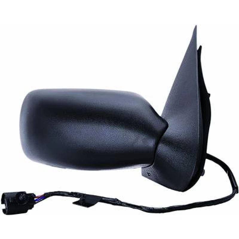 Image of DIEDERICHS 1403224 Wing mirror Right, black, Complete Mirror, Grained Outside Mirror (50)