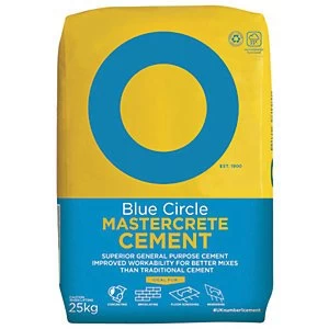 Image of Blue Circle Mastercrete Cement - 25KG