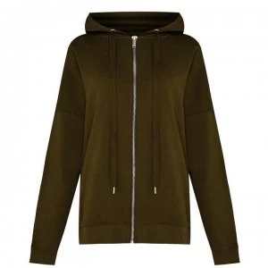 image of Firetrap Zip Hoodie Ladies - Khaki