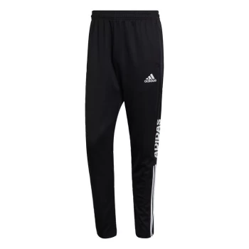 image of adidas Tiro adidas Wording Tracksuit Bottoms Mens - Black