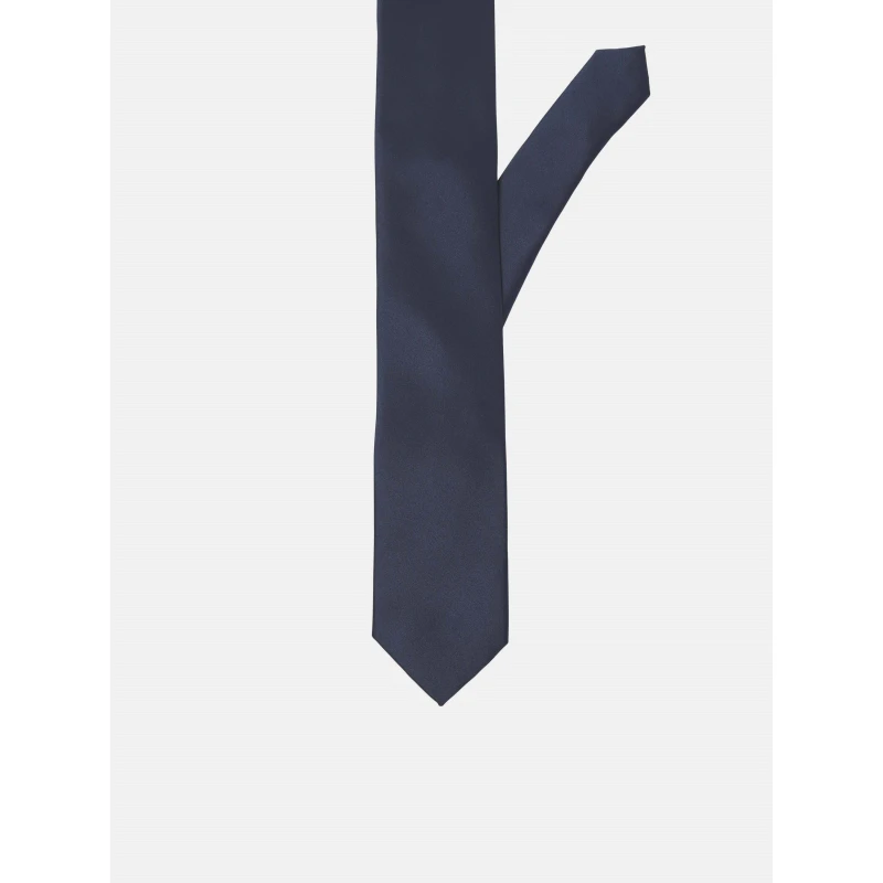 Image of Jack and Jones Mens Solid Tie Navy Blazer male One Size
