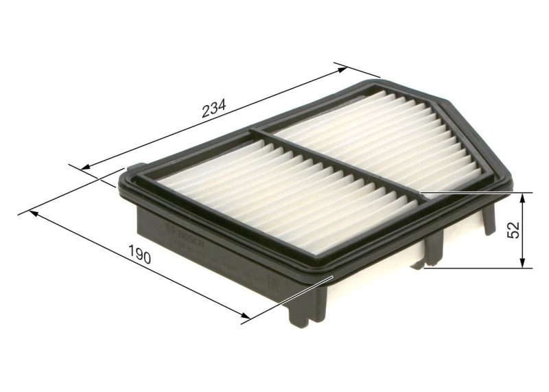 Image of Air filter Bosch F 026 400 576