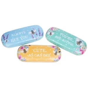 image of Bee Happy Glasses Case