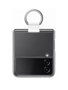 Image of Samsung Clear Cover With Ring For Galaxy Z Flip4