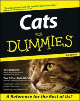 Image of Cats for Dummies by Gina Spadafori Paperback