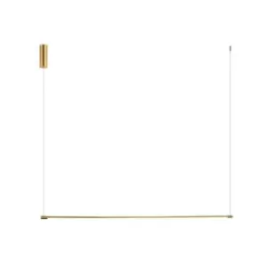 Image of Larissa Struga LED Ceiling Pendant Lamp 20W 3000K Aluminium Gold