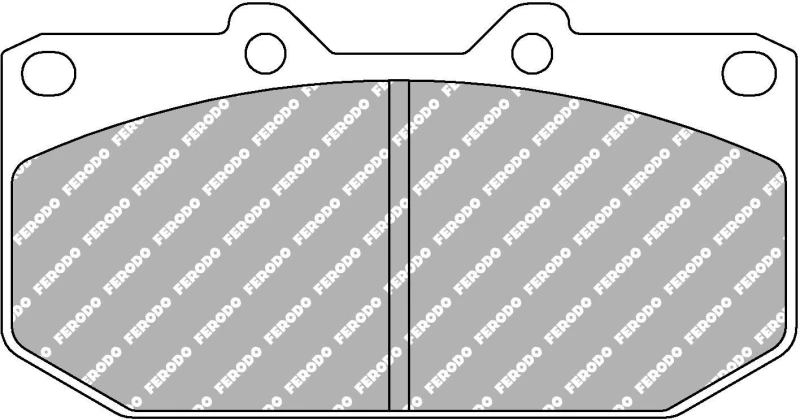 Image of FERODO RACING Brake pad set FERODO RACING FCP986H