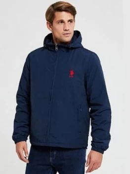 image of U.S. Polo Assn. U.S Polo Assn Block Micro Fleece Lined Jacket