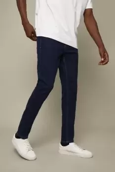Image of Mens Skinny Rinse Wash Jeans