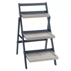 Image of Florenity Galaxy Folding Pot Shelf - Grey