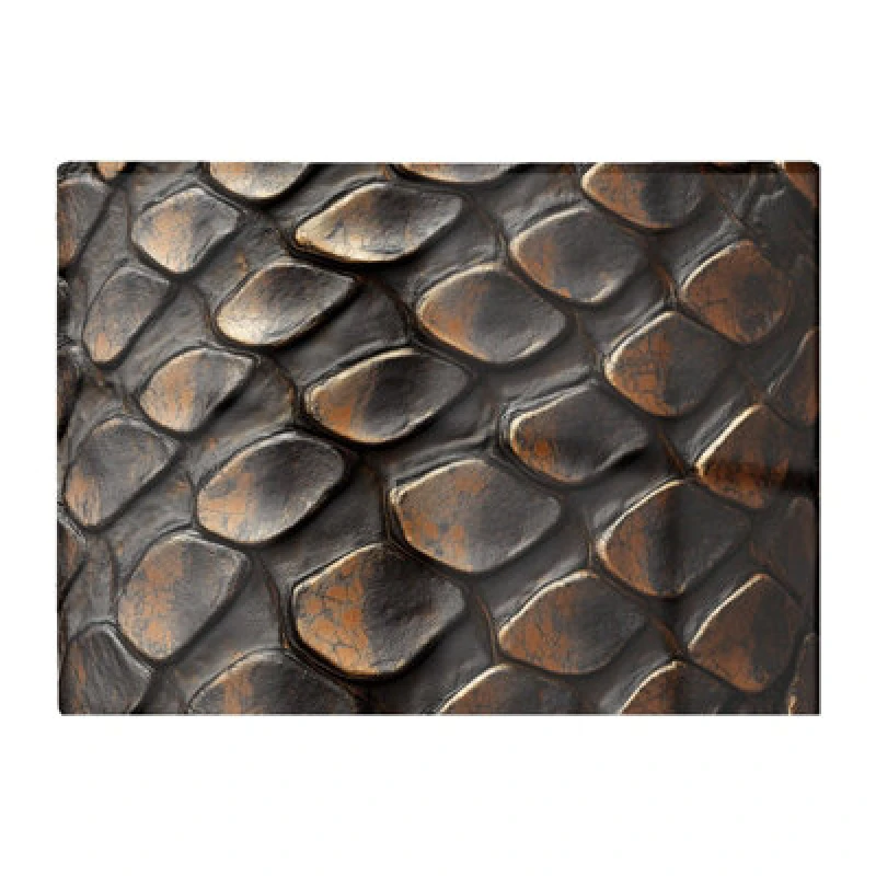 Image of Warren Reed Designer Snakeskin Pattern Print Chopping Board