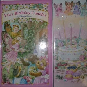 Image of Fairies Birthday Candles. Book