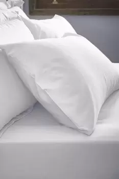 Image of 200 Thread Count Cotton Percale' Standard Pillowcase Pair