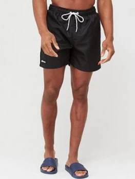 Image of Ellesse Theon Swim Shorts - Black, Size XS, Men