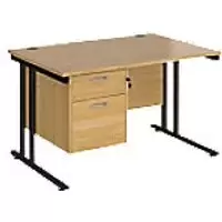 Image of Dams International Desk MC12P2KO 1,200 x 800 x 725 x 800 - 990 mm