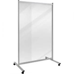 Image of Legamaster Protection Screen Economy Plexiglass, Aluminium 1800 x 1200 x 4 mm