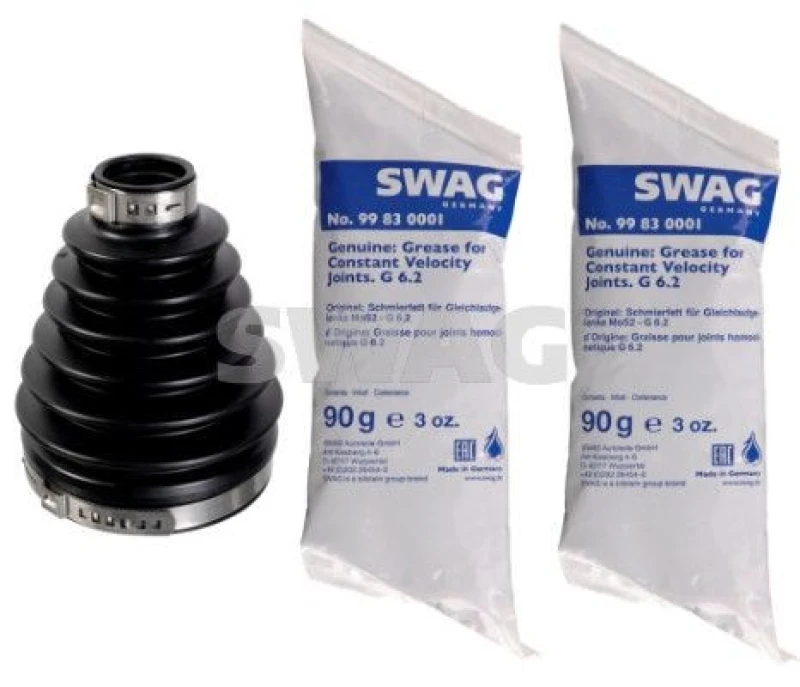 Image of CV boot kit, drive shaft SWAG 82 10 0322