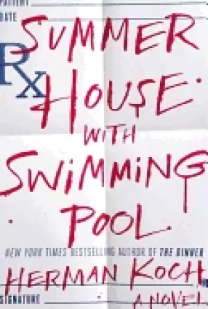 Image of summer house with swimming pool a novel