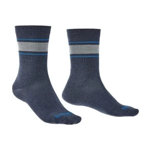 Image of Bridgedale EVERYDAY Sock / Liner Merino Performance Mens - Large Sodalite Blue
