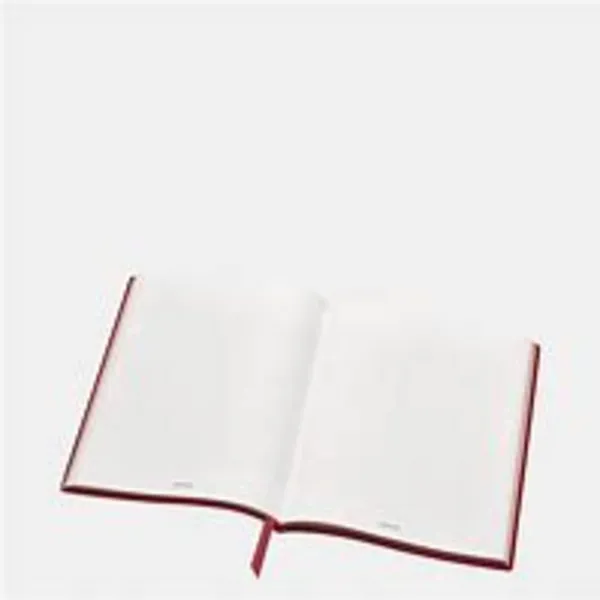 Image of Mont Blanc - Notebook #149 Large, Meisterstuck Calligraphy, Red Lined - Notebooks - Red