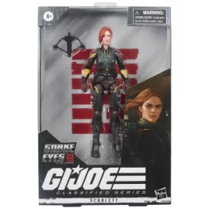 image of Hasbro G.I. Joe Classified Series Snake Eyes: G.I. Joe Origins Scarlett Action Figure