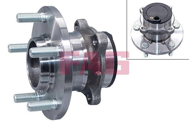 Image of Wheel bearing kit FAG 713 6159 90