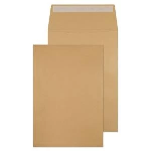 Image of Value Gusset Pocket PS Plain C4 324x229x25mm Man Pack 125 40226BL