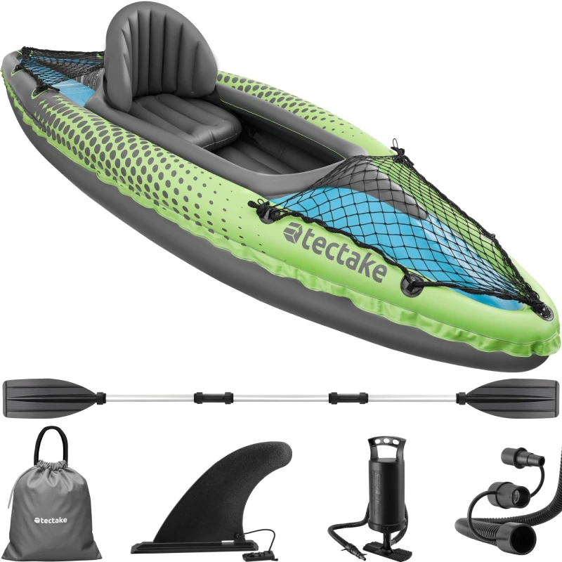 Image of tectake Kayak Liberty in Green Green Unisex