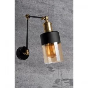 Image of Sara caml? aplik Black Wall Lamp