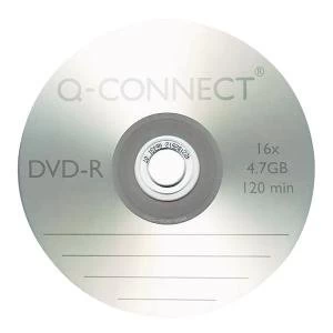 Image of Q-Connect DVD-R 4.7GB Cake Box Pack of 25 KF00255