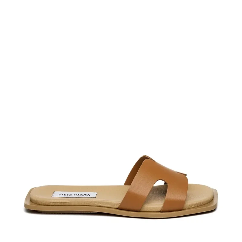 Image of Steve Madden Womens slides Steve Madden Sofia Marron Female 42