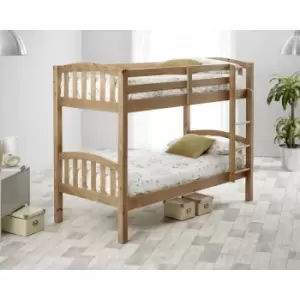 Image of Mya Bunk Bed Pine With Orthopaedic Mattresses