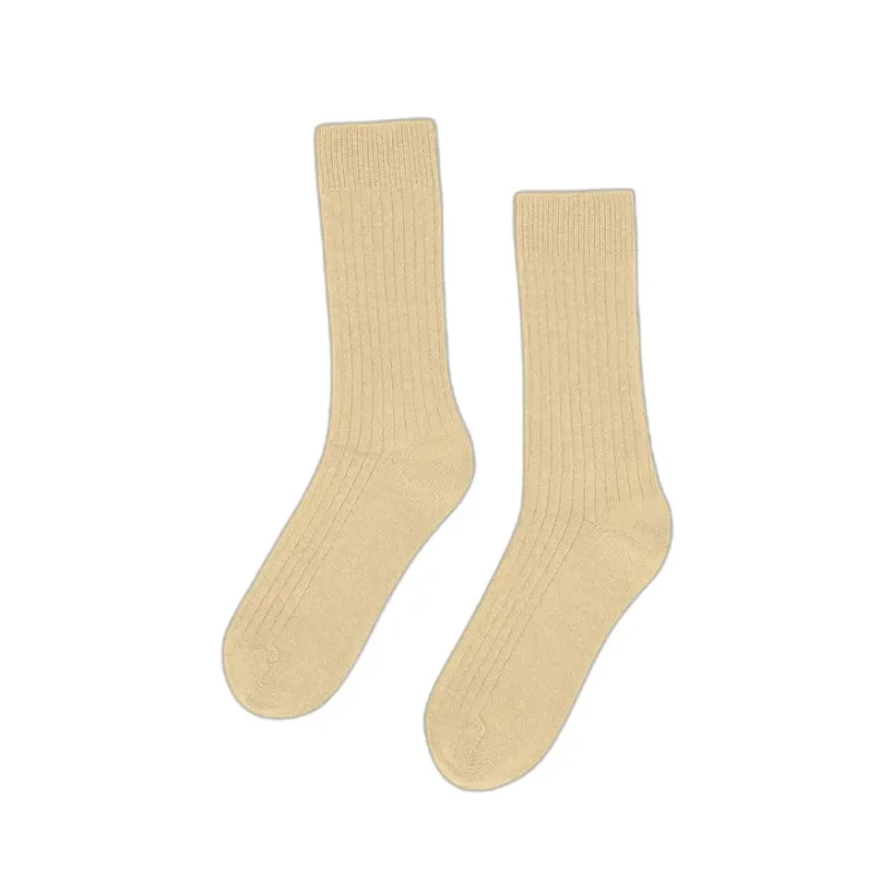 Image of Colorful Standard Football Socks Colorful Standard Soft Yellow Jaune Unisex 36/40