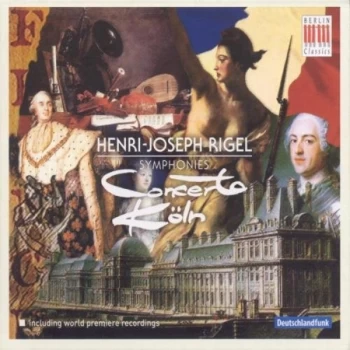 image of Concerto Koln - Henri-Joseph Rigel: Symphonies CD