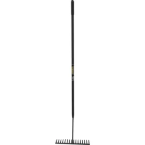 Image of Steel Shaft YD Ashphalt Rake 16 Teeth Flat