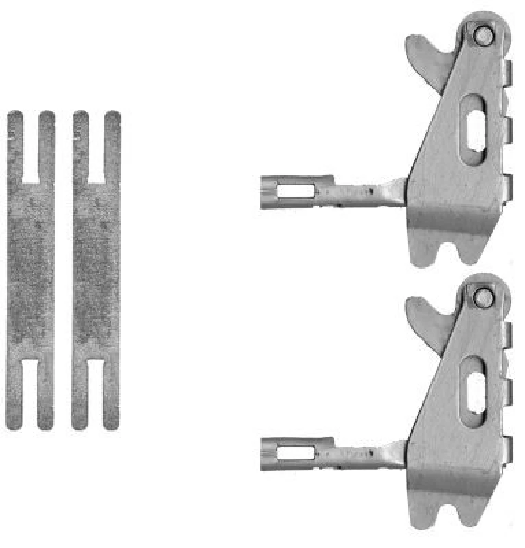 Image of Brake shoe fitting kit TEXTAR 97045000