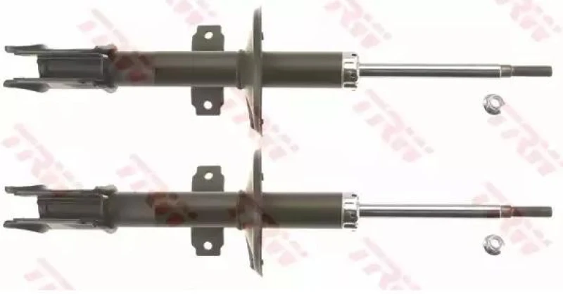 Image of TRW JGM1259T Shock absorber Front Axle, Gas Pressure, Twin-Tube, TWIN, Suspension Strut, Bottom Yoke Shock Absorber (854)