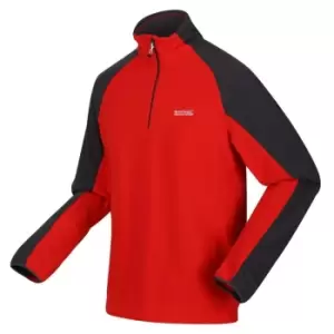 image of Regatta Elson II Half Zip Fleece - Seville/SlGr