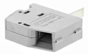 Image of Phoenix Contact Hdfk 10 Tb, Feed-Thru, 1Pos, 6Awg, Grey