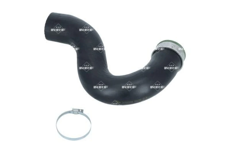 Image of NRF 166390 Turbocharger Hose EASY FIT with clamps, NBR (nitrile butadiene rubber) NBR (nitrile butadiene rubber) Charger Intake Hose (3314)
