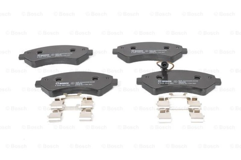Image of Brake pad set Bosch 0 986 494 580