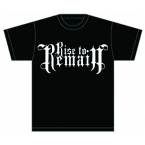 Image of Rise to Remain Logo Mens T Shirt: Large