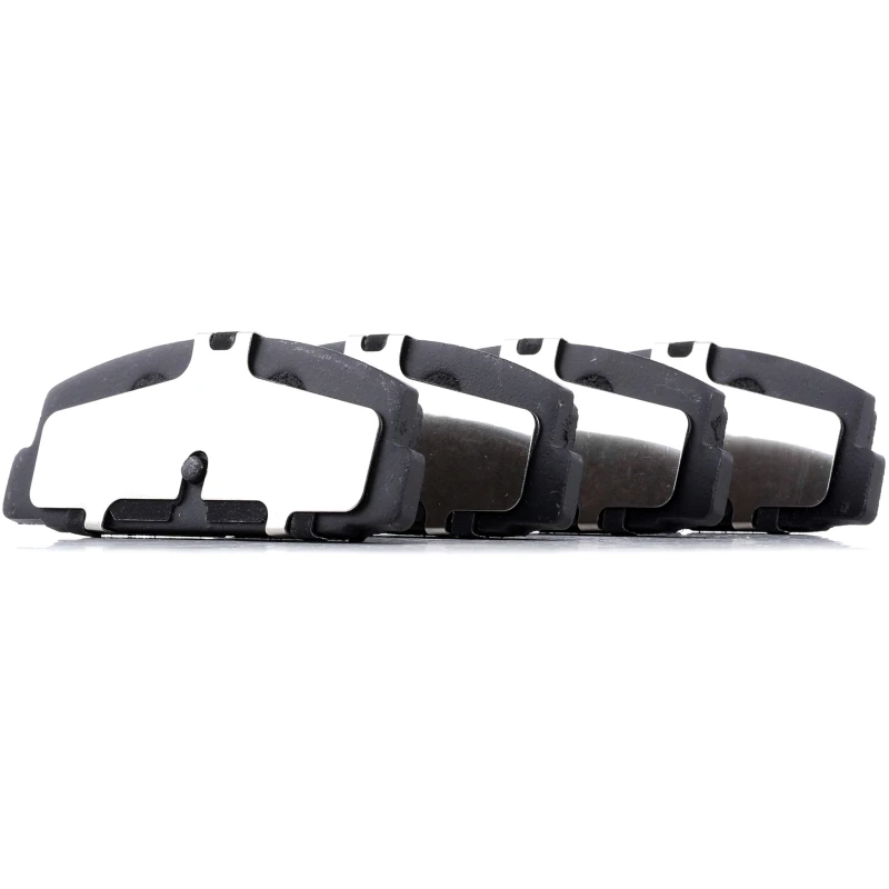 Image of STARK SKMA-1029 Brake pad set Rear Axle, excl. wear warning contact, with anti-squeak plate Brake Pad Set,disc brake (402)