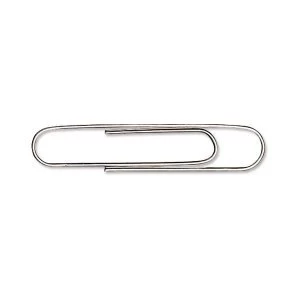 image of 5 Star Office Giant Paperclips Metal Extra Large Length 51mm Plain Pack of 1000