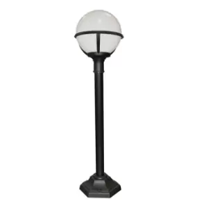 Image of Elstead Glenbeigh 1 Light Floor Lamp Black / Small