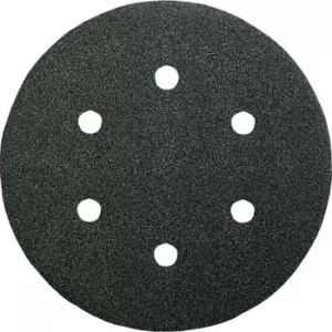 image of Bosch Black Stone Sanding Disc 150mm 150mm 600g Pack of 5