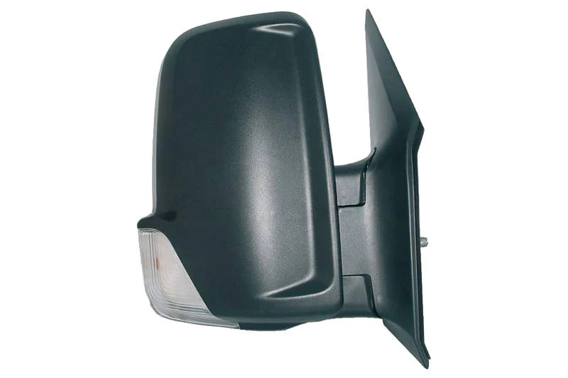 Image of PRASCO ME9197383 Wing mirror Right, black, Electric, Convex Outside Mirror (50)