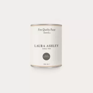 Image of Laura Ashley Eggshell Paint Pale Charcoal 750ml