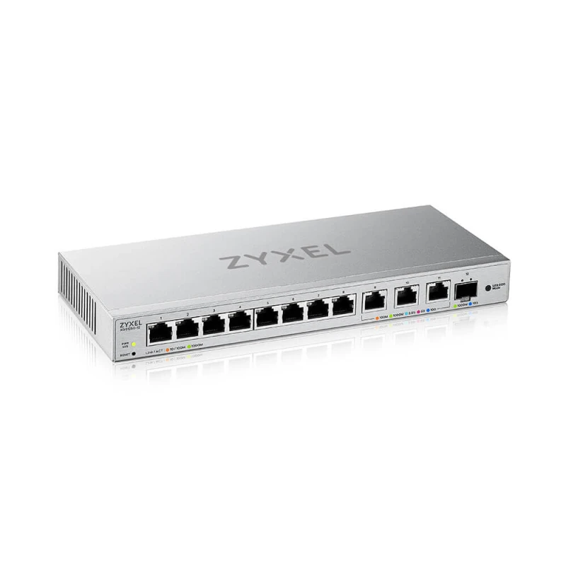 Image of Zyxel Zyxel XGS1250-12 Managed L2 10G Ethernet (100/1000/10000) Grey XGS1250-12-ZZ0102F